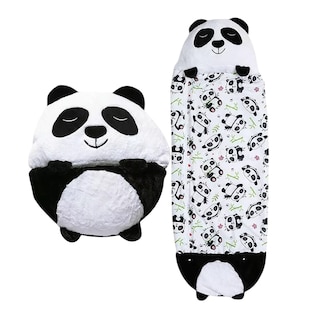 Foto 1 | Saco De Dormir Con Almohada Para Niños 2 En 1 Oso Blanco Negro