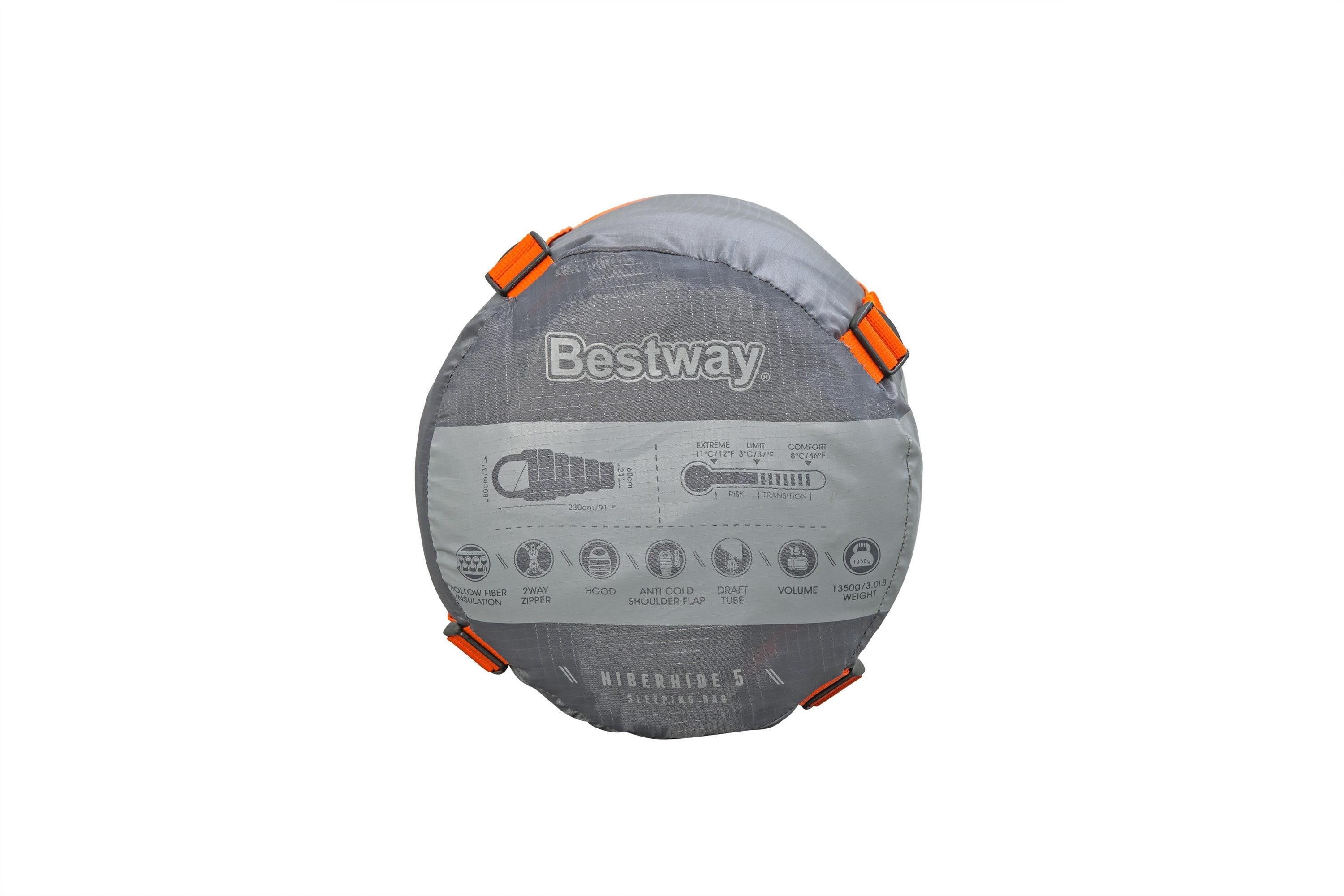Foto 8 pulgar | Bolsa de Dormir Bestway para 1 Persona 230 x 80 x 60 cm