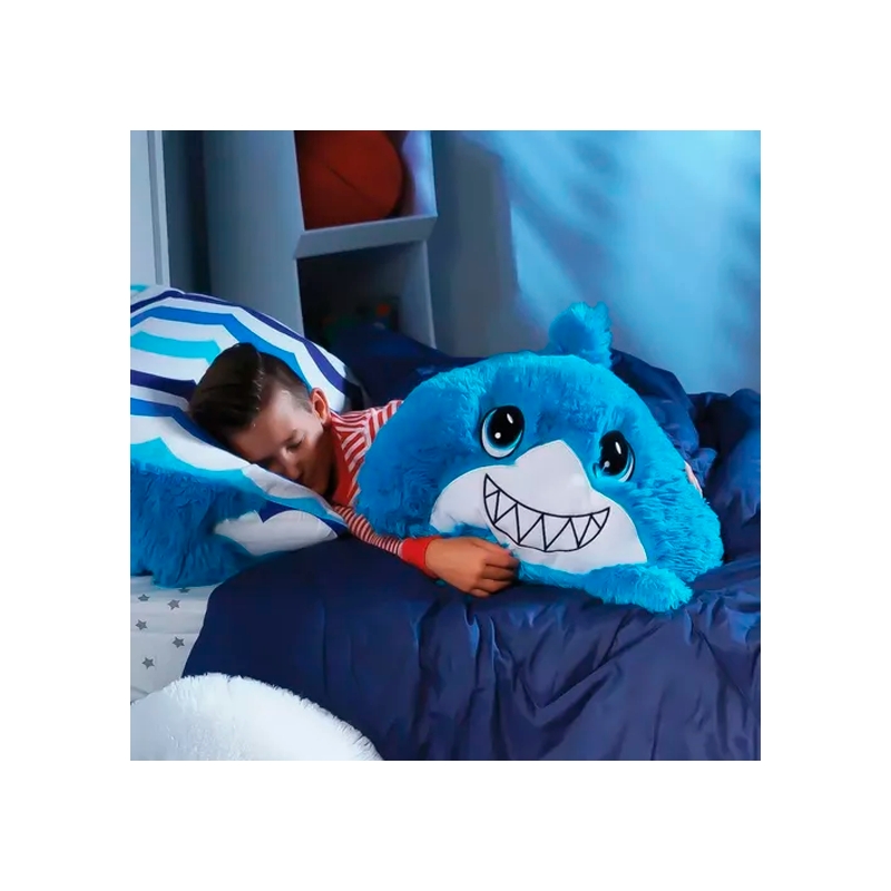 Foto 4 pulgar | Funda De Almohada Con Forma De Animal De Peluche Husky Fluffaluff Para Niños Y Niñas - Venta Internacional.
