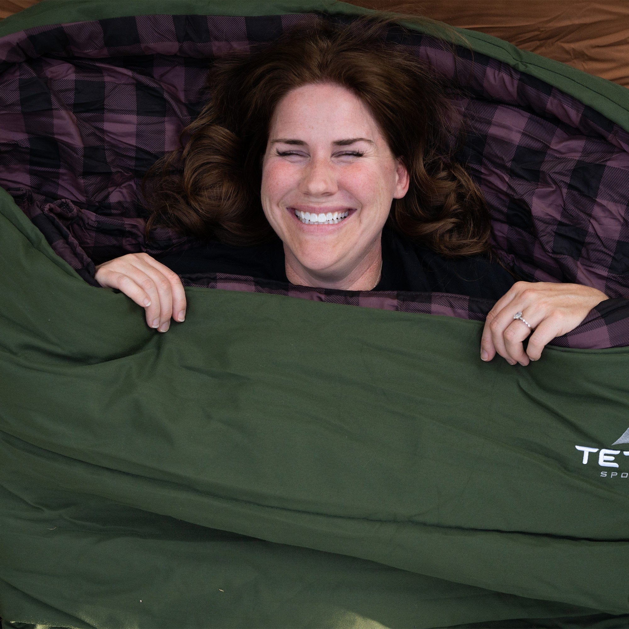 Foto 5 pulgar | Sleeping Bridger Canvas -37°c Verde Teton