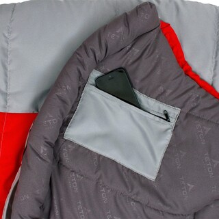 Foto 4 | Sleeping Tipo Momia Tracker -15°c (2.20m) Rojo Teton