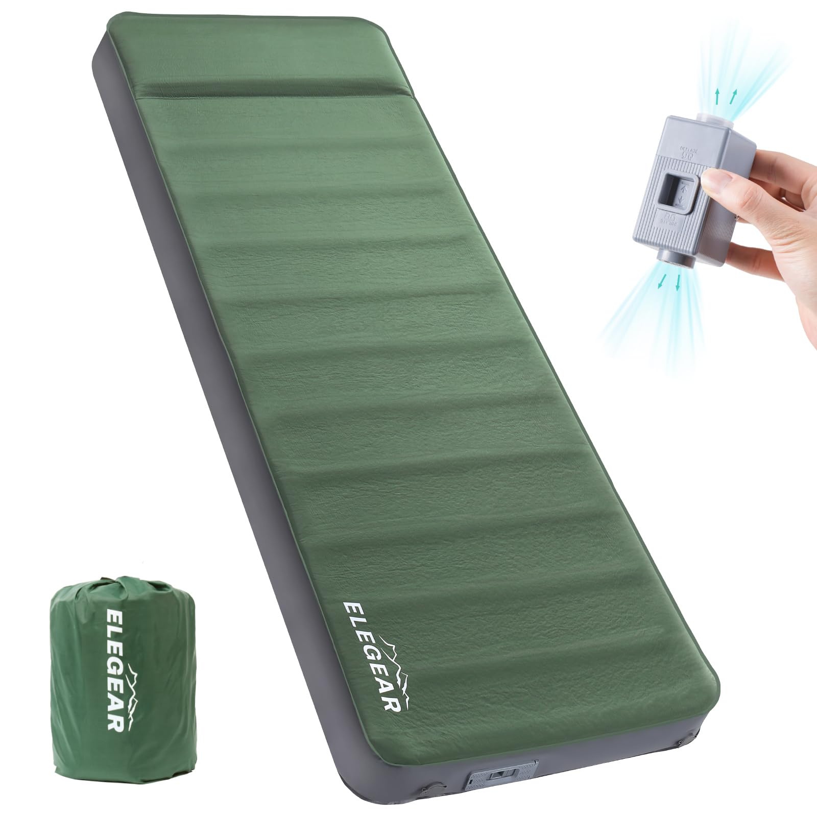 Foto 1 | Colchón Inflable Individual Elegear-Venta Internacional