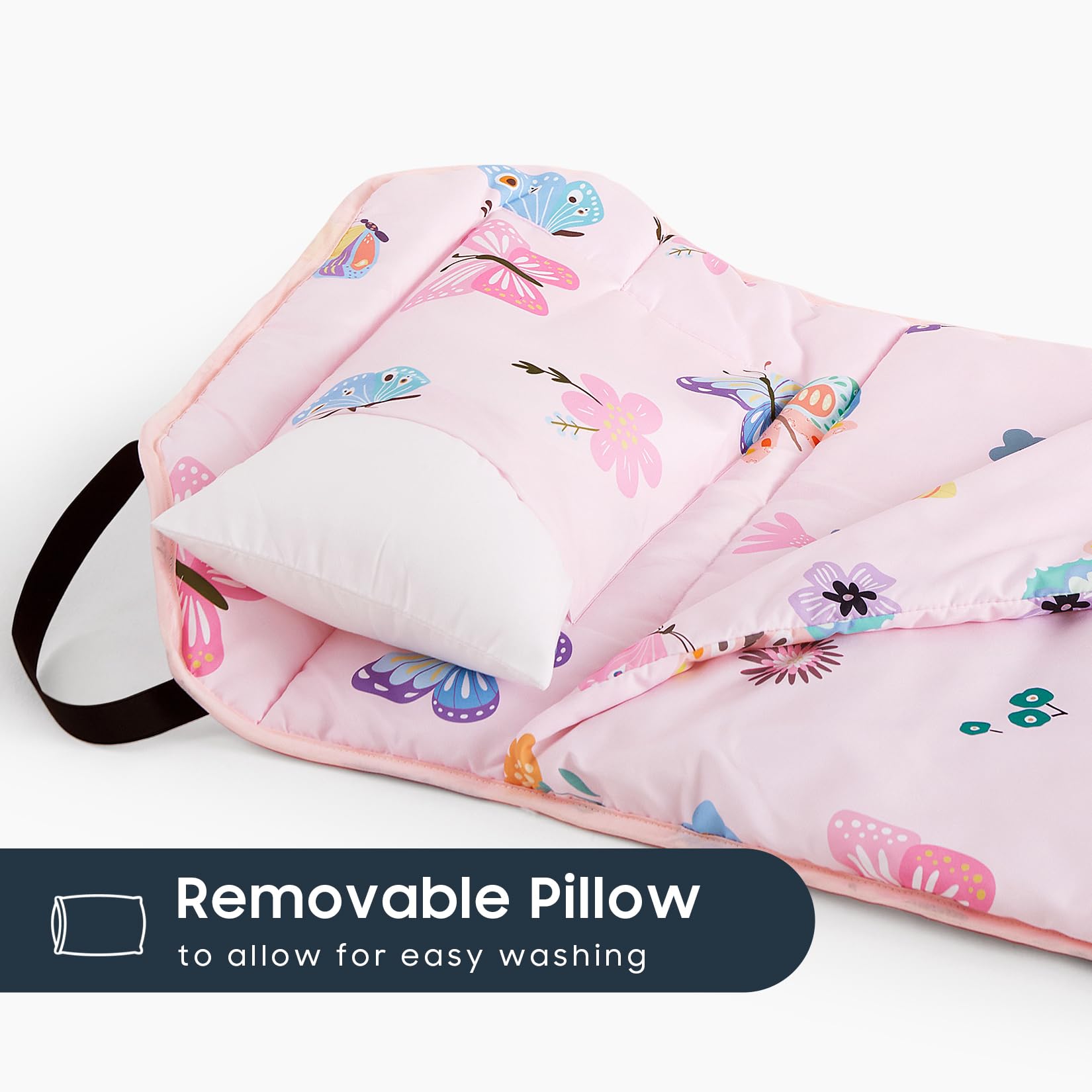 Foto 5 pulgar | Alfombra De Siesta Para Cuna Wake In Cloud Con Almohada Y Manta Para Niños Pequeños - Venta Internacional.