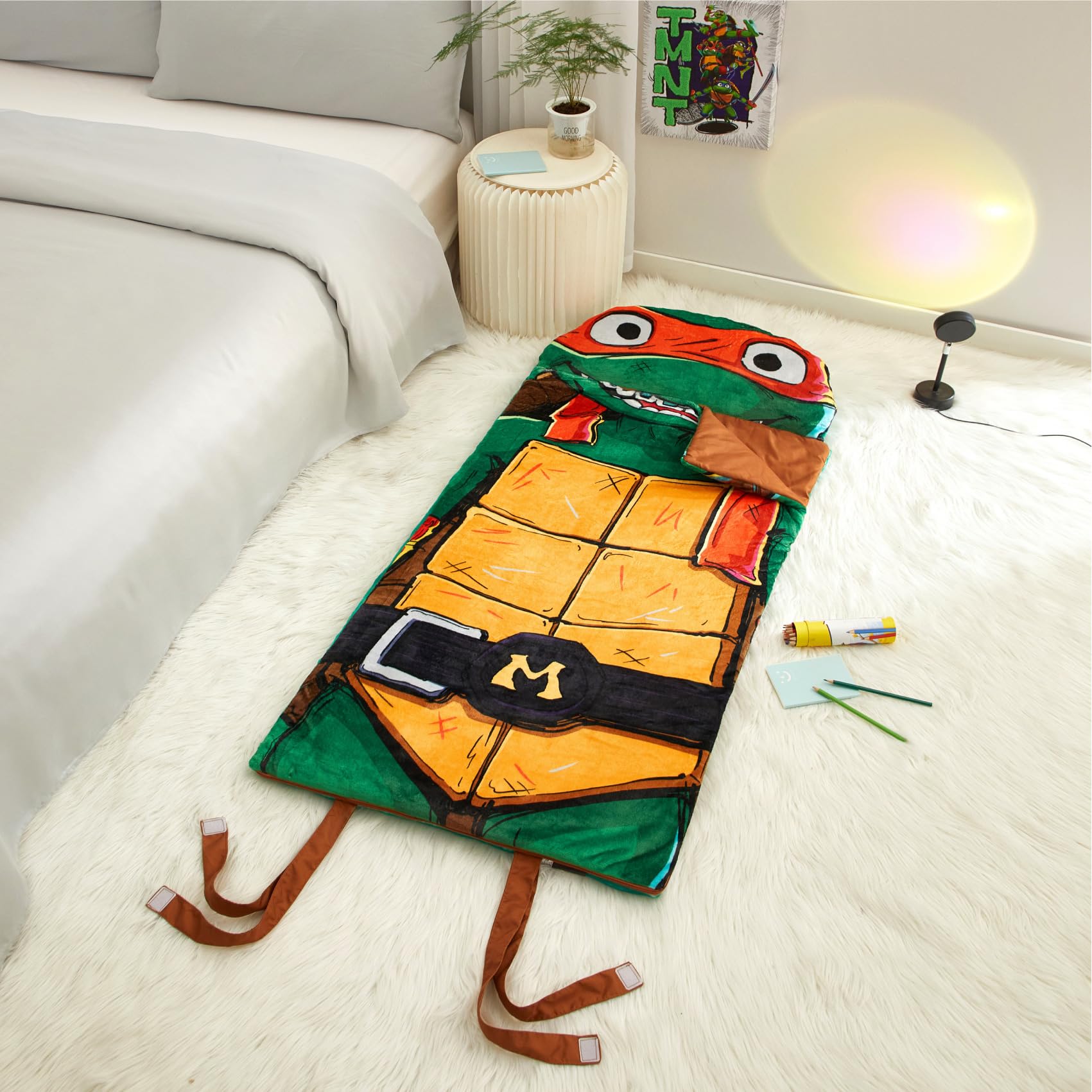 Foto 6 pulgar | Saco De Dormir Idea Nuova Teenage Mutant Ninja Turtles - Venta Internacional.
