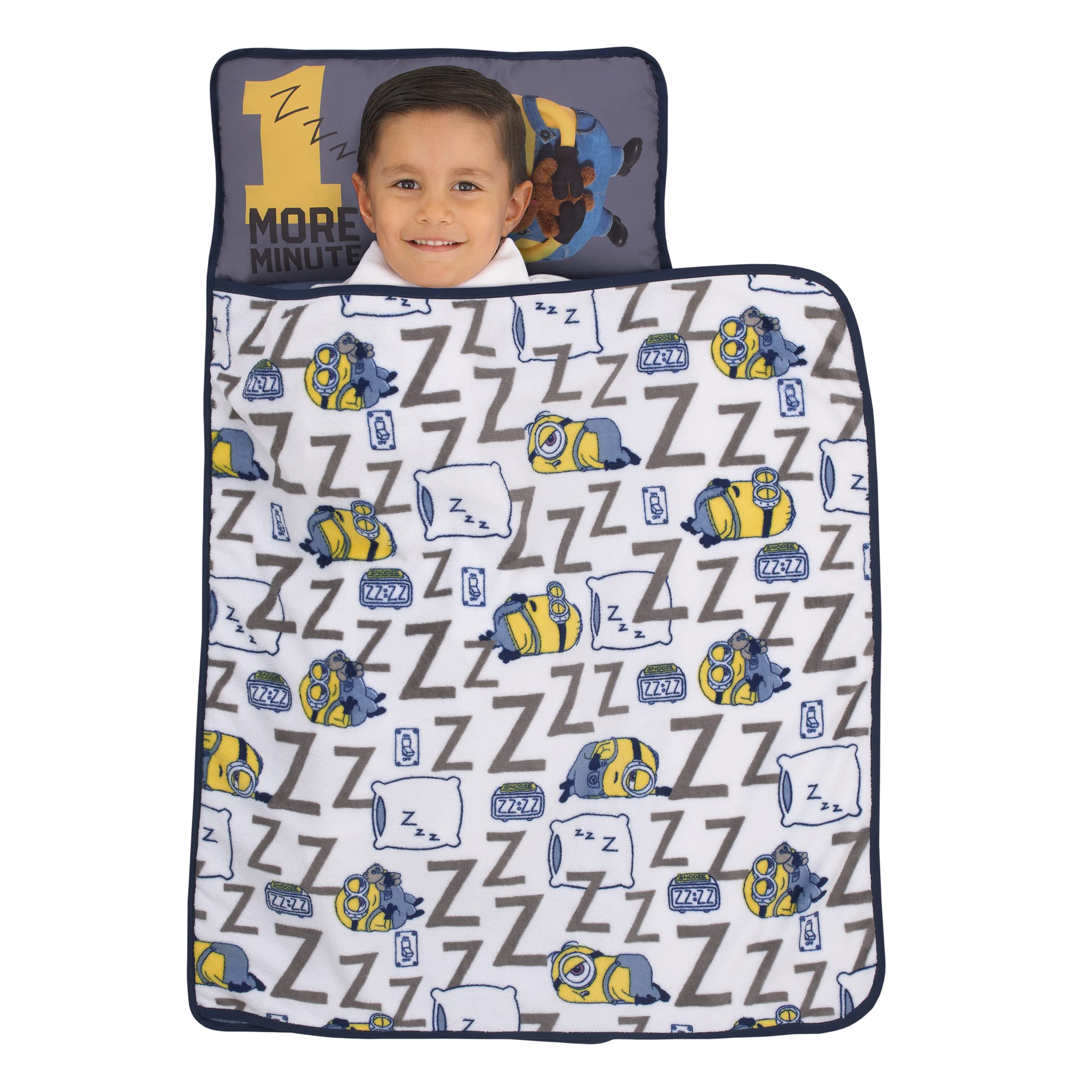 Foto 3 pulgar | Alfombrilla De Siesta Para Niños Pequeños Nojo Illimuniation Lazy Minions Club - Venta Internacional.