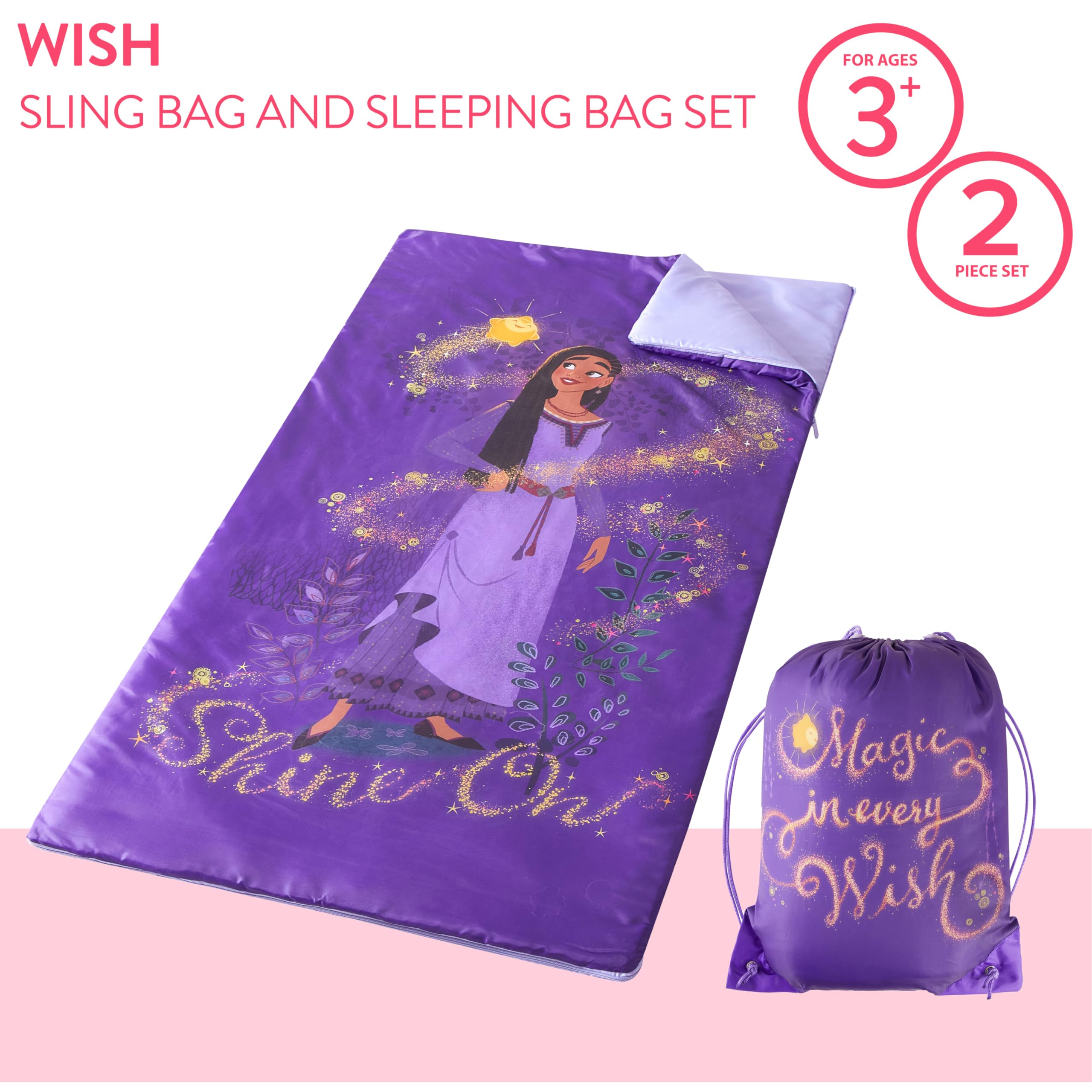 Foto 2 | Slumber Set Bag Wish Sling Bag Para Niños Mayores De 3 Años - Venta Internacional.