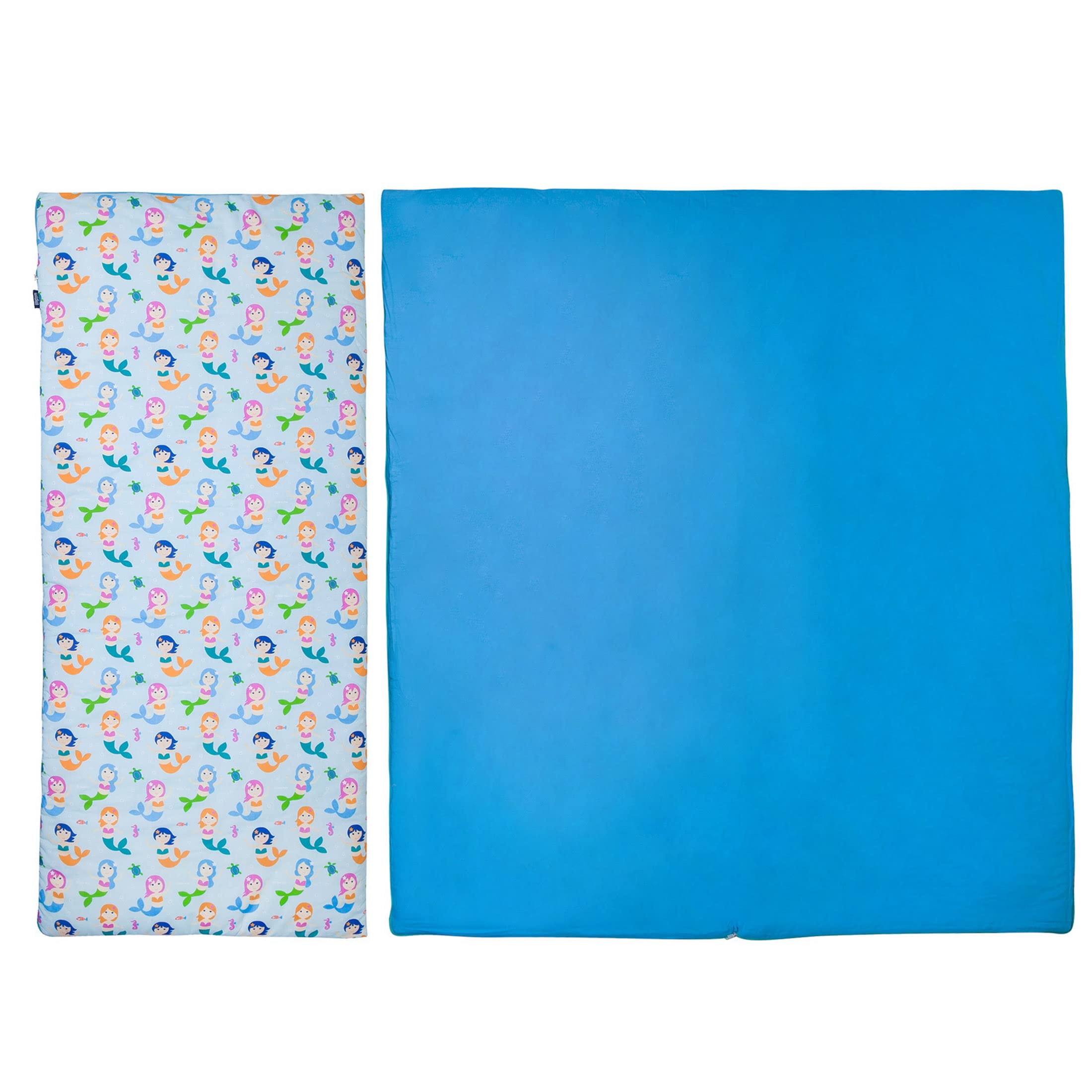 Foto 6 pulgar | Saco De Dormir Wildkin Kids Con Diseño De Sirenas, Mezcla De Algodón, 145 X 76 X 4 Cm - Venta Internacional.