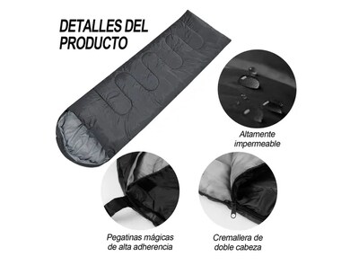 Foto 2 | Xtellar Bolsa De Dormir De Lujo Para Campismo Y Aventuras Al Aire Libre, Juego De 4 Piezas