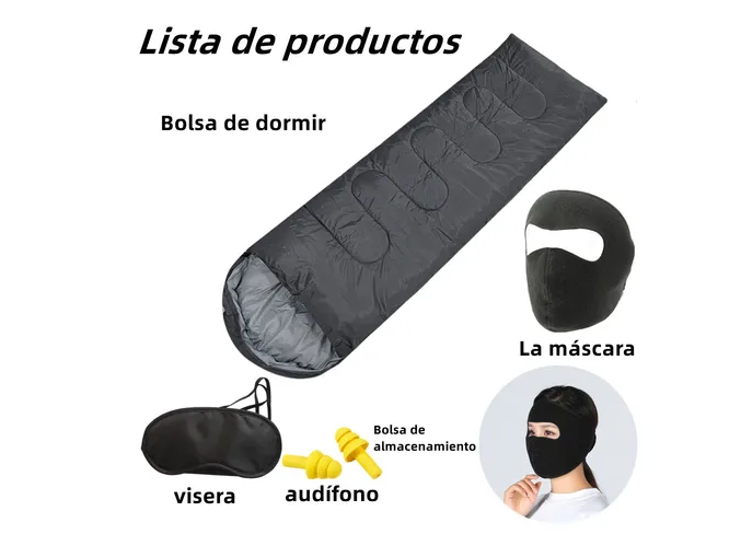 Foto 4 | Xtellar Bolsa De Dormir De Lujo Para Campismo Y Aventuras Al Aire Libre, Juego De 4 Piezas