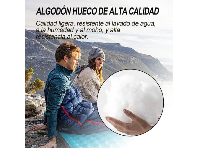 Foto 6 pulgar | Xtellar Bolsa De Dormir De Lujo Para Campismo Y Aventuras Al Aire Libre, Juego De 4 Piezas