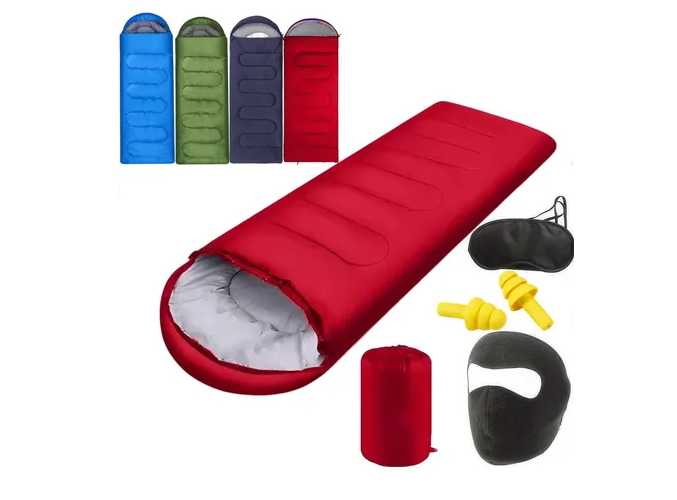 Xtellar Bolsa De Dormir De Lujo Para Campismo Y Aventuras Al Aire Libre, Juego De 4 Piezas