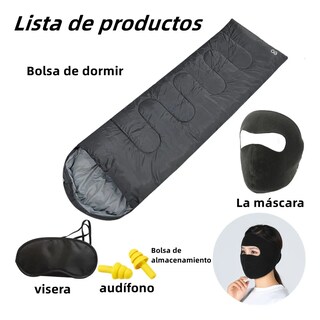 Foto 3 | Bolsa De Dormir Exterior Camping Eo Safe Imports Esi-20152 Gris