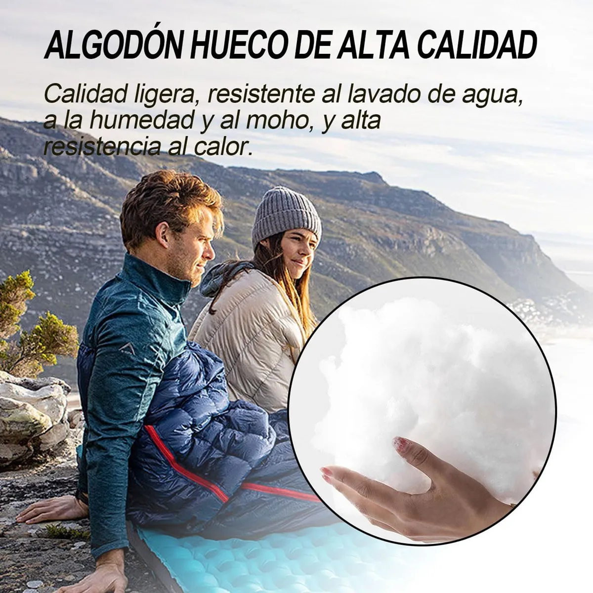 Foto 4 | Bolsa De Dormir Exterior Camping Eo Safe Imports Esi-20152 Gris