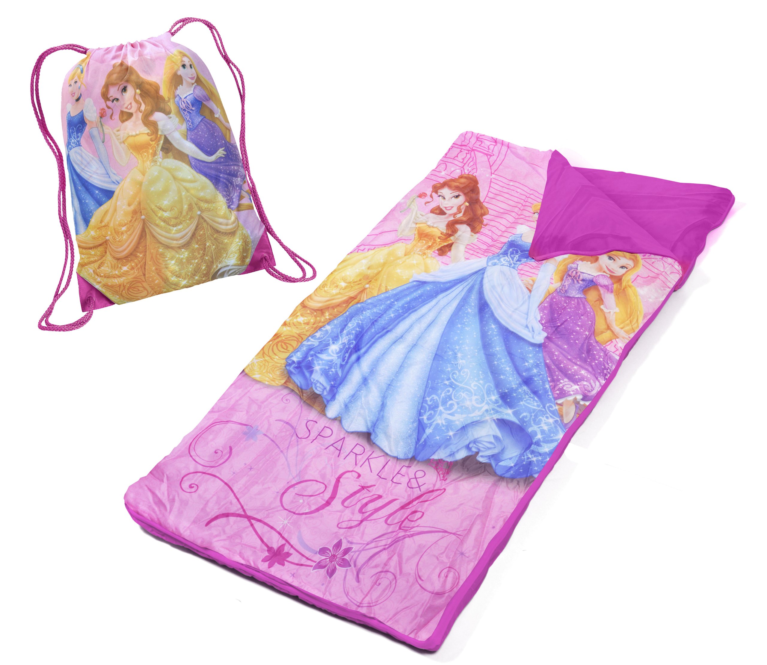 Set De Sacos De Dormir Disney Princess Multicolor - Venta Internacional.