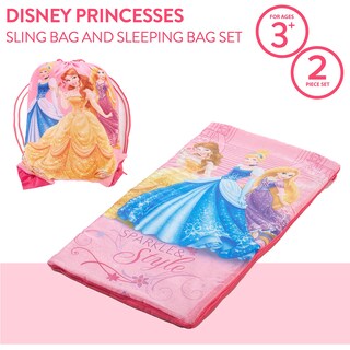 Foto 2 | Set De Sacos De Dormir Disney Princess Multicolor - Venta Internacional.
