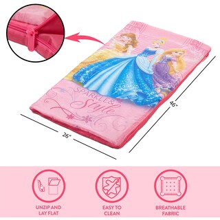 Foto 3 | Set De Sacos De Dormir Disney Princess Multicolor - Venta Internacional.