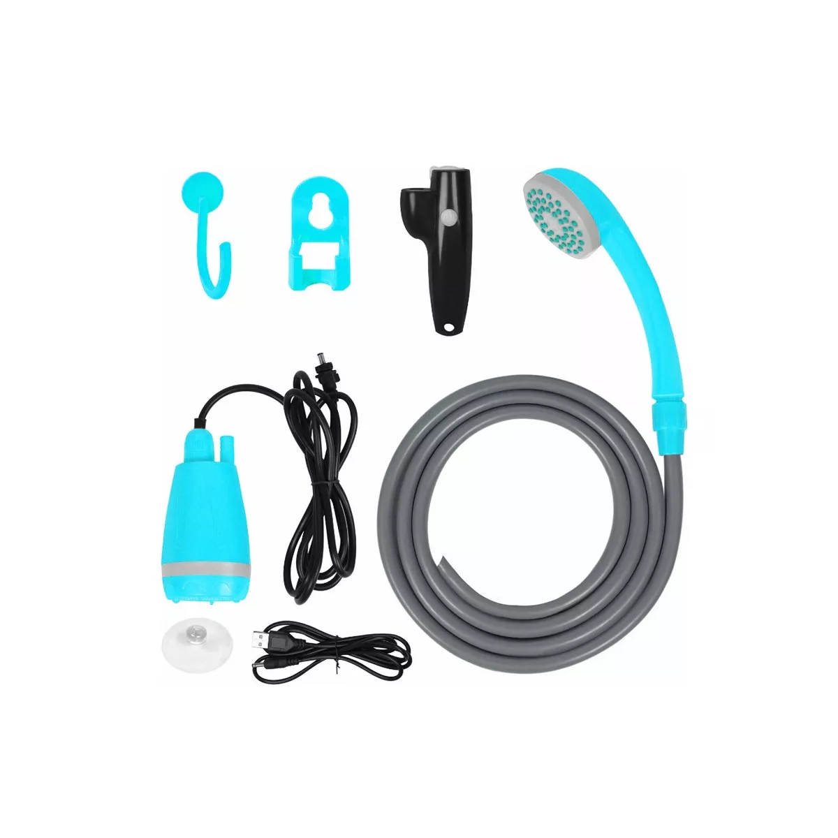 Ducha Recargable para Campismo Eo Safe Imports ESI-10411 Azul