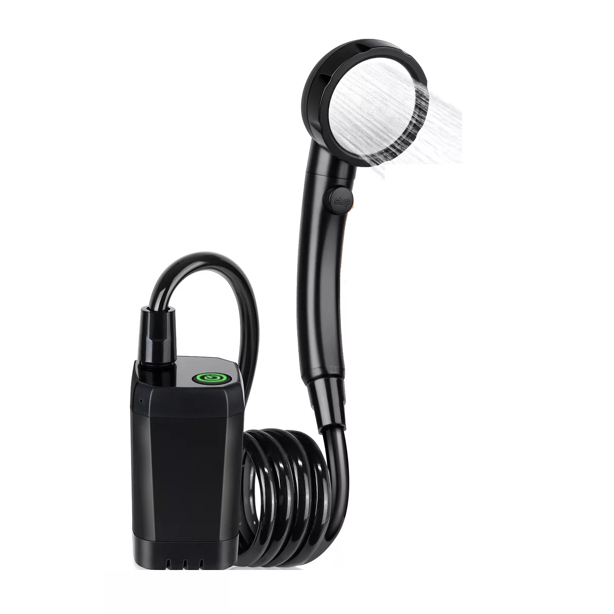 Ducha Portátil Para Acampar Al Aire Libre Eléctricas Eo Safe Imports Esi-17792 Negro