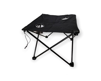 Foto 1 | Mesa Plegable Portátil Negro