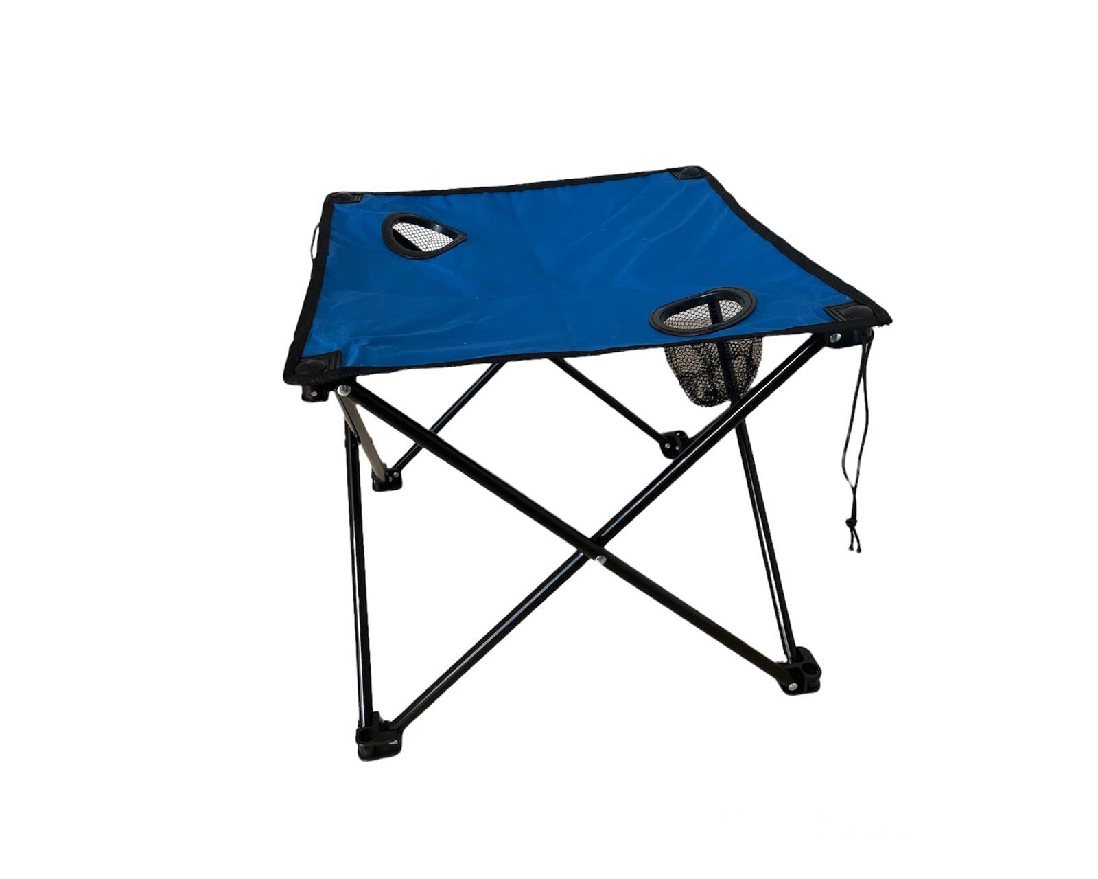 Mesa Plegable Portátil Azul