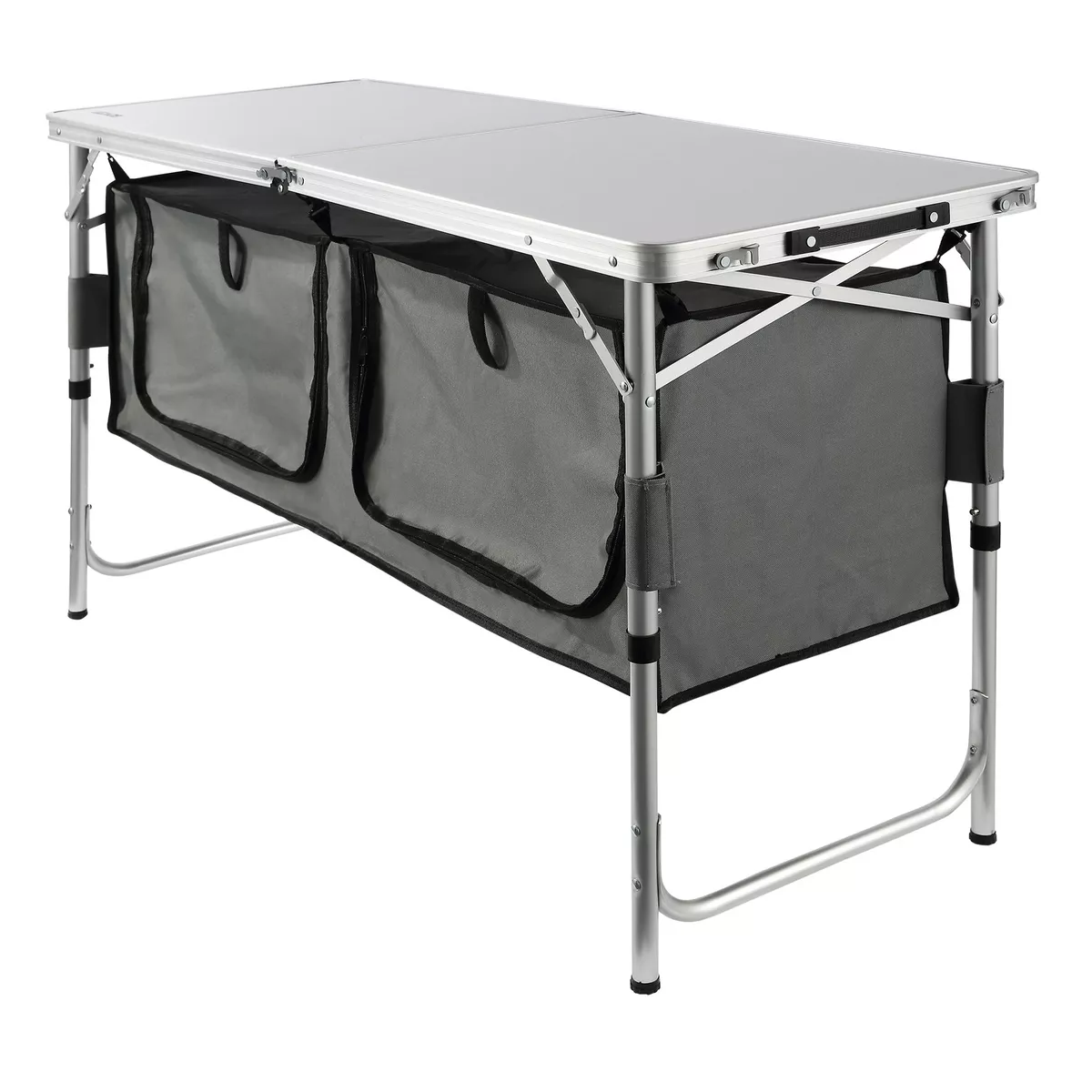 Foto 1 | Mesa Plegable Portátil Camping Eo Safe Imports Esi-17738 Gris