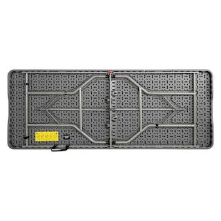 Foto 4 | Mesa Plegable 1.80m Portafolio Jardin Exterior Camping Gris Jardimex