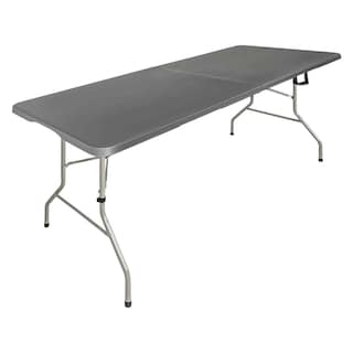 Foto 7 | Mesa Plegable 1.80m Portafolio Jardin Exterior Camping Gris Jardimex