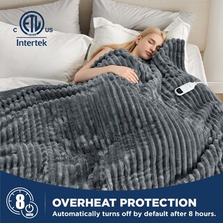 Foto 4 | Manta Térmica Bedsure Gris-Venta Internacional