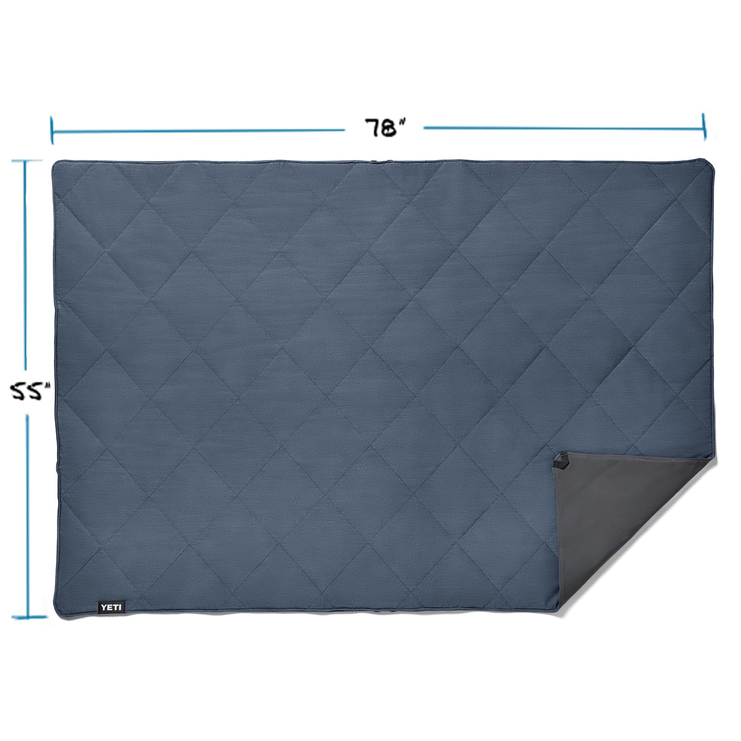 Foto 4 pulgar | Manta Yeti Impermeable Azul con Bolsa-Venta Internacional