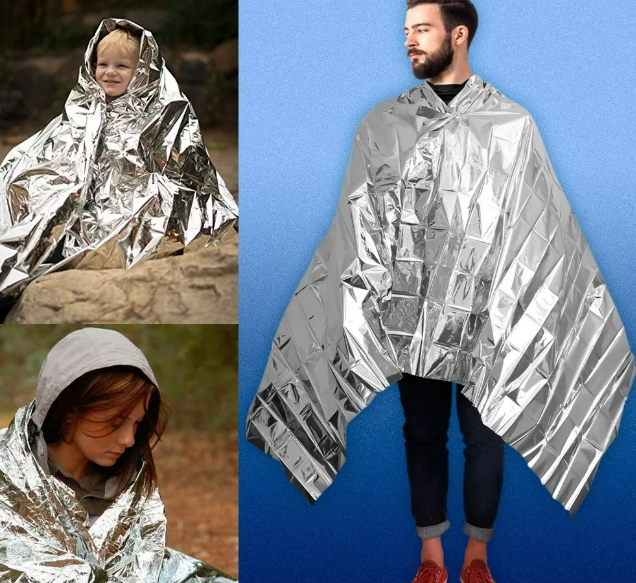 Foto 5 pulgar | Juego De 3 Mantas Térmicas Xtellar  Resistentes E Impermeables  Ideal Para Camping Y Emergencias  130x210 Cm
