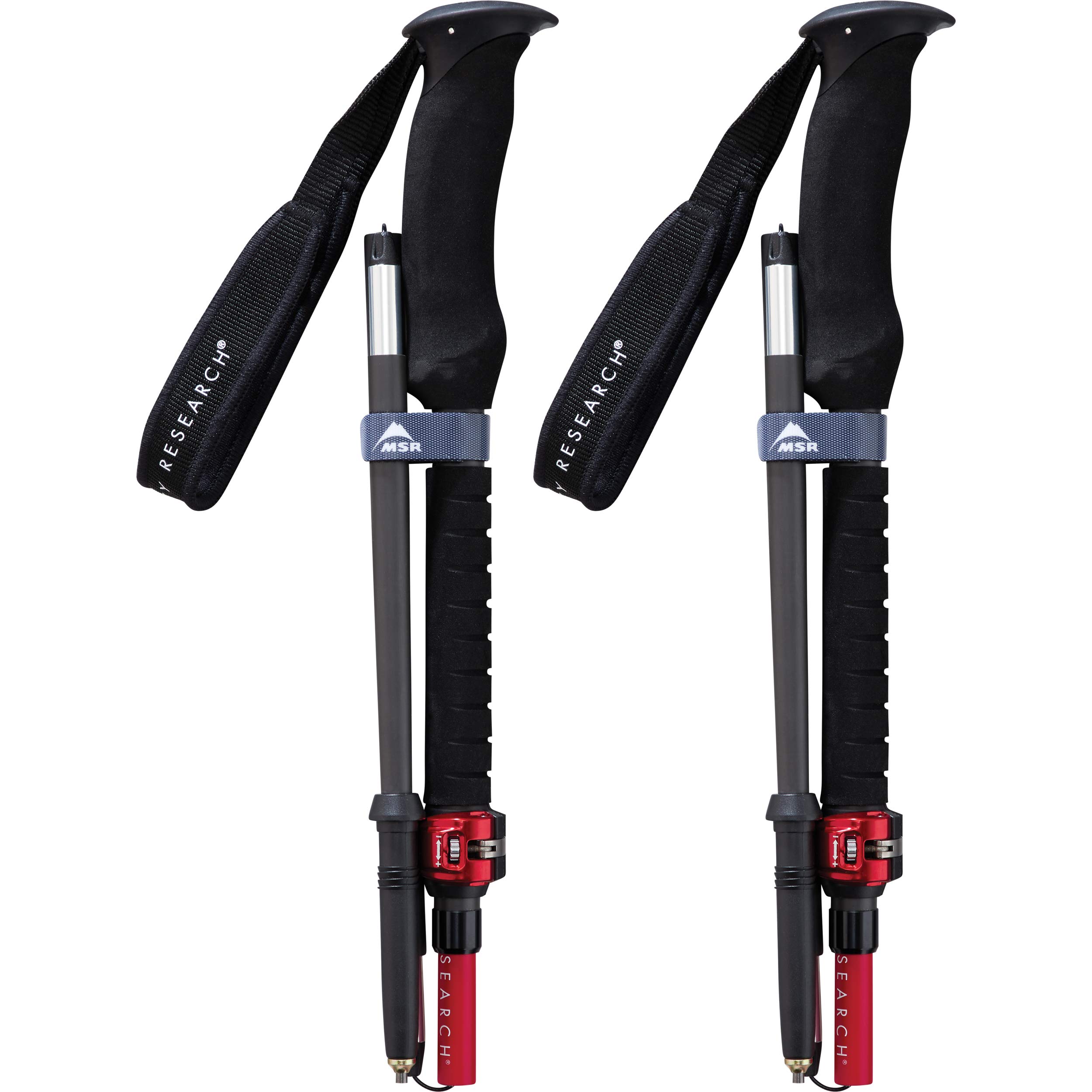 Foto 6 pulgar | Bastones De Senderismo Msr Dynalock Ascent Plegables De Carbono De Gran Tamaño - Venta Internacional.