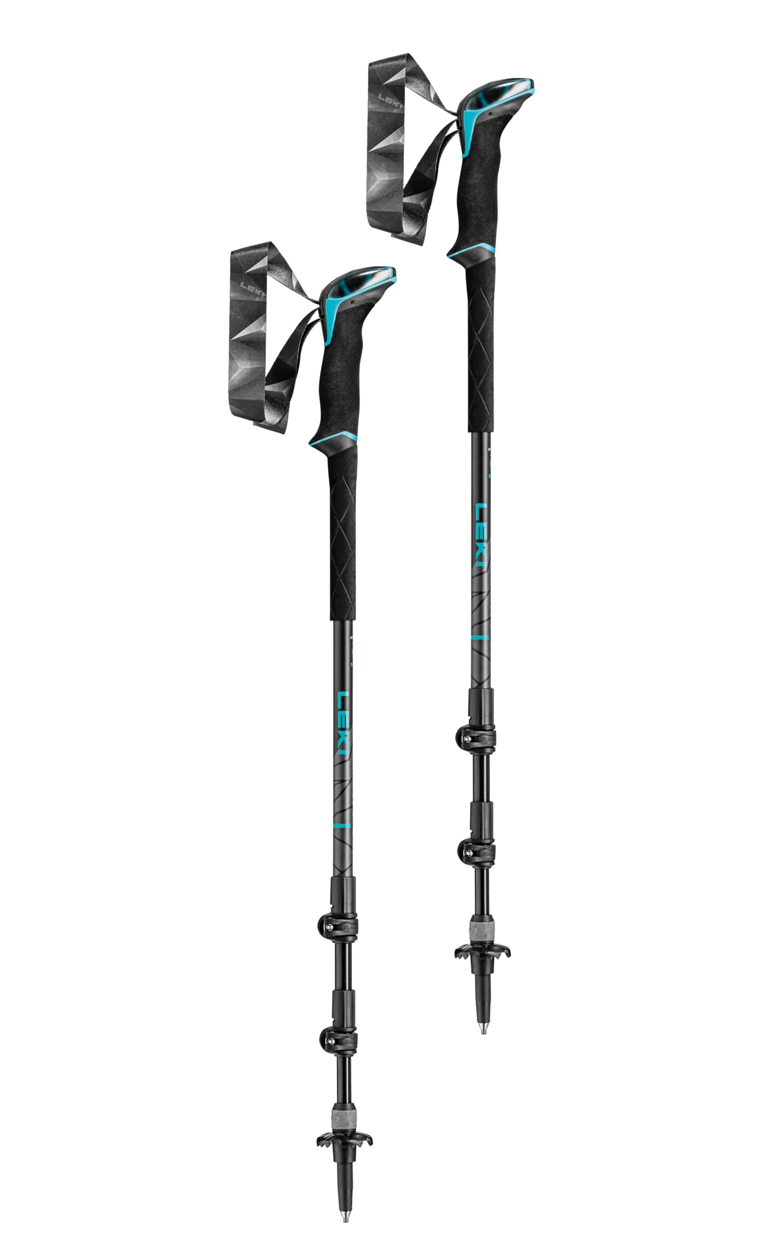 Foto 4 | Bastones De Senderismo Leki Makalu Lite As De Aluminio 100-135 Cm - Negro - Venta Internacional.