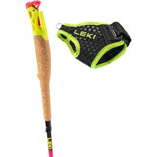 Foto 5 | Bastones De Senderismo Leki Ultratrail Fx.one Carbon 110 Cm Rosa-negro - Venta Internacional.