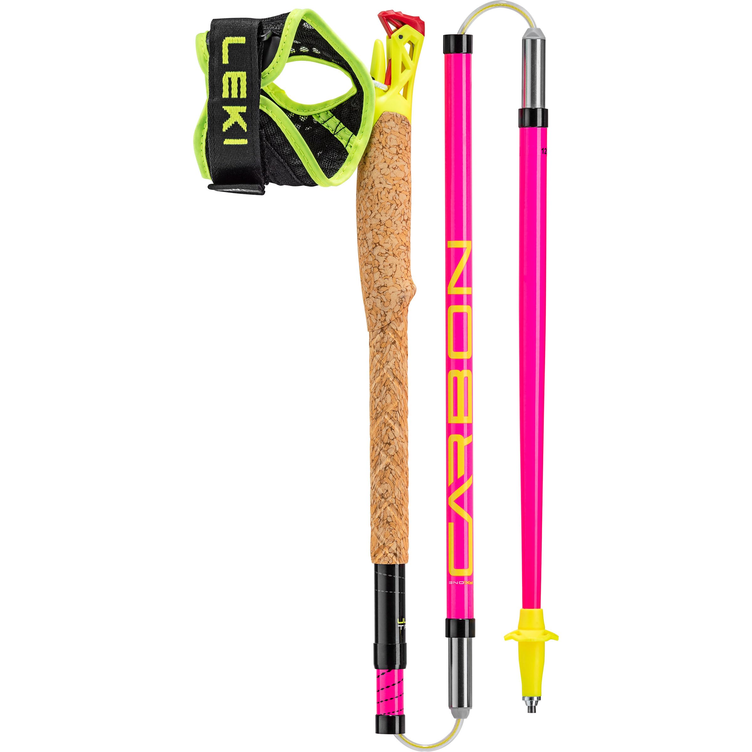 Foto 3 pulgar | Bastones De Senderismo Leki Ultratrail Fx.one Carbon 130 Cm Rosa-negro - Venta Internacional.