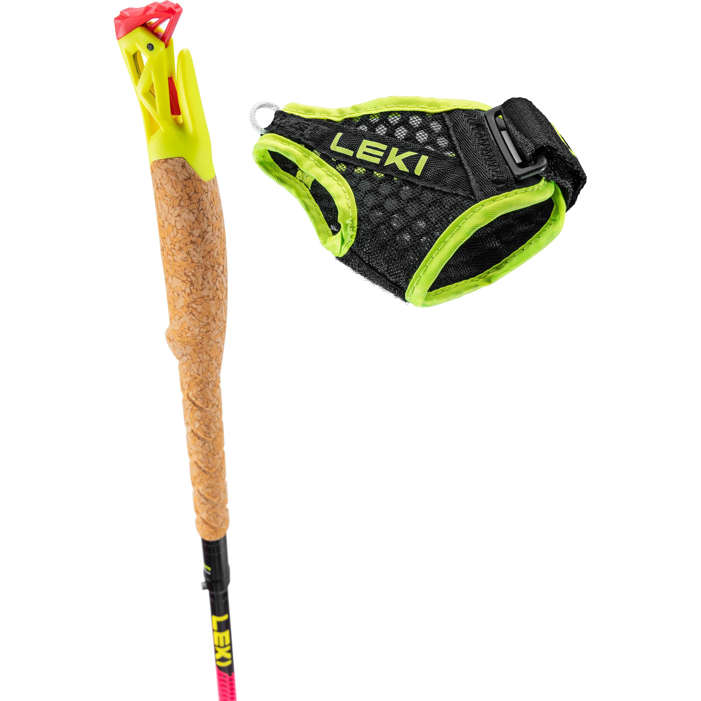 Foto 6 pulgar | Bastones De Senderismo Leki Ultratrail Fx.one Carbon 130 Cm Rosa-negro - Venta Internacional.