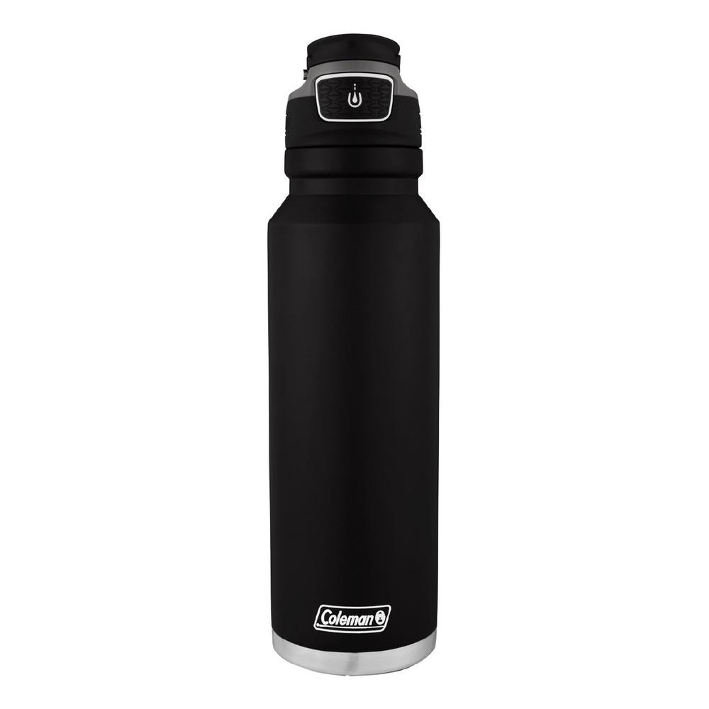 Botella para Agua Coleman color Negro 1.2 L de Acero Inoxidable