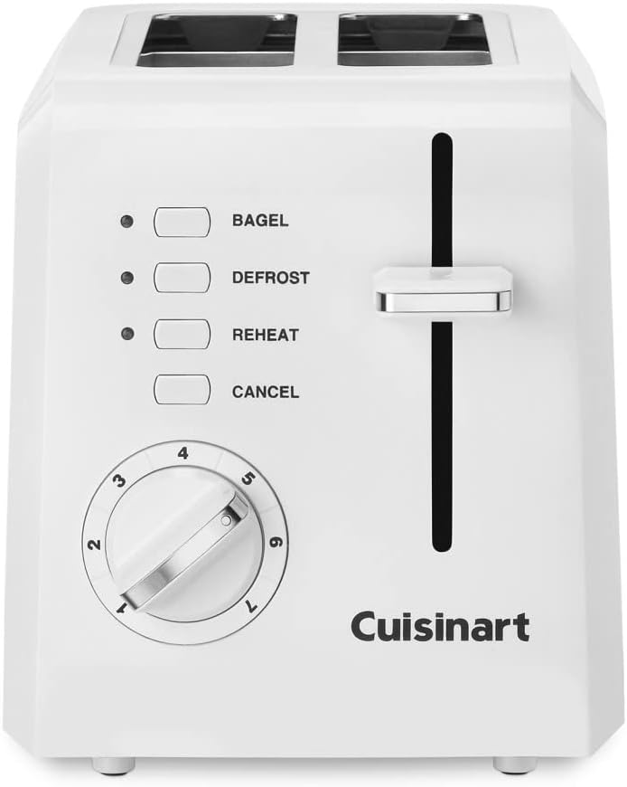 Tostadora Compacta Cuisinart Blanca