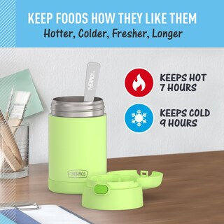 Foto 5 | Tarro De Comida Thermos Funtainer, 473 Ml, Acero Inoxidable, Neón Y Lima - Venta Internacional.