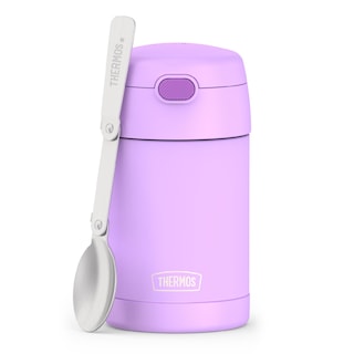 Foto 1 | Tarro De Comida Thermos Funtainer, 473 Ml, Acero Inoxidable, Color Morado Neón - Venta Internacional.