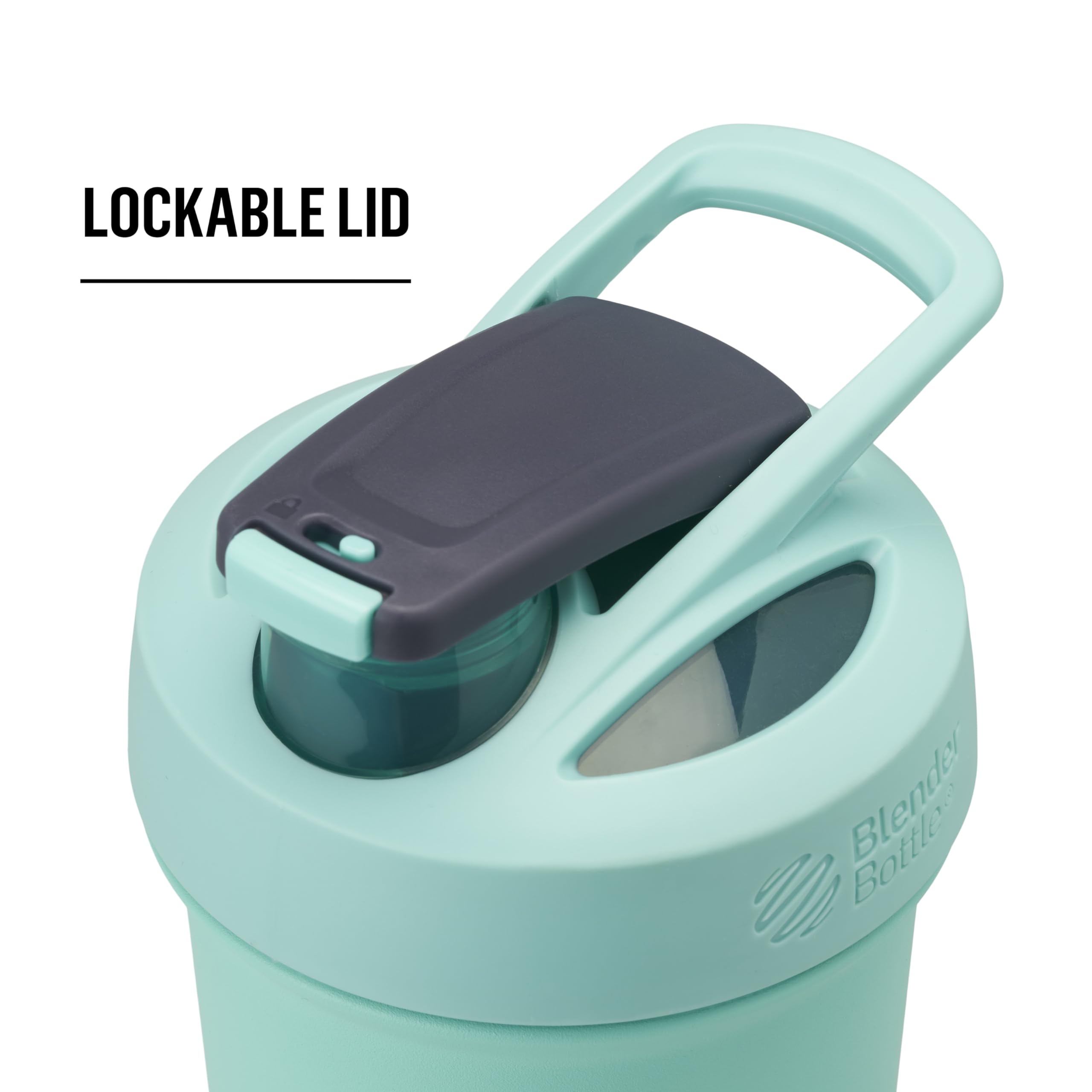 Foto 5 pulgar | Blender Bottle Strada Sleek Insulated Seafoam De 750 Ml - Venta Internacional.