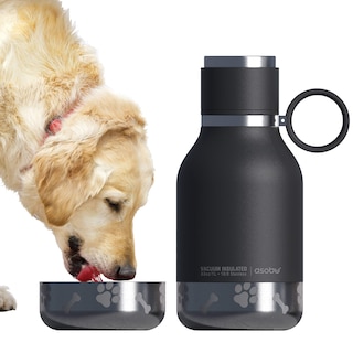 Foto 1 | Botella De Viaje Aislante Con Cuenco Para Perros, 1 Litro, Para Humanos Y Perros - Venta Internacional.