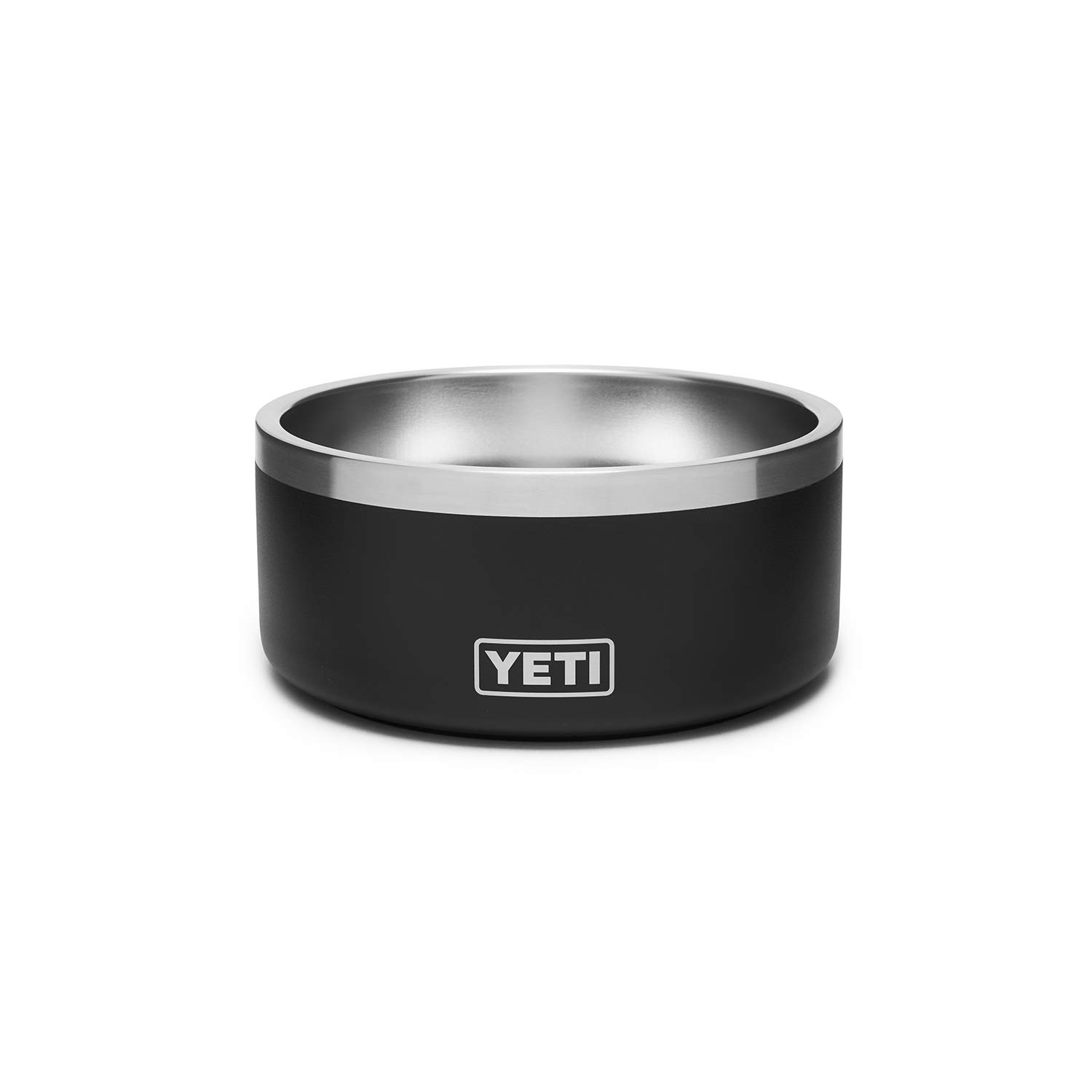 Cuenco Para Perros Yeti Boomer 4 De Acero Inoxidable 946 Ml, Antideslizante, Negro - Venta Internacional.