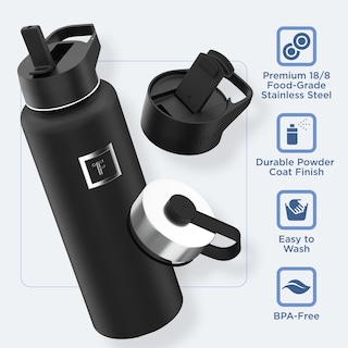 Foto 5 | Botella De Agua Iron °flask Para Acampar Y Hacer Senderismo, 1,2 L, Acero Inoxidable - Venta Internacional.