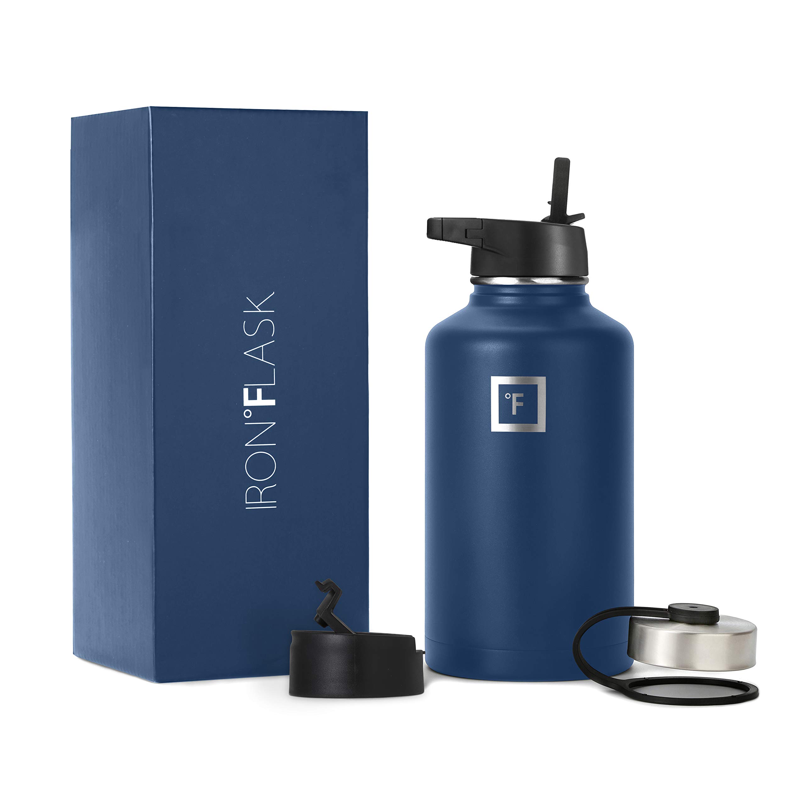 Botella De Hidratación Iron °flask Para Acampar, Senderismo, 1,9 L, Acero Inoxidable - Venta Internacional.