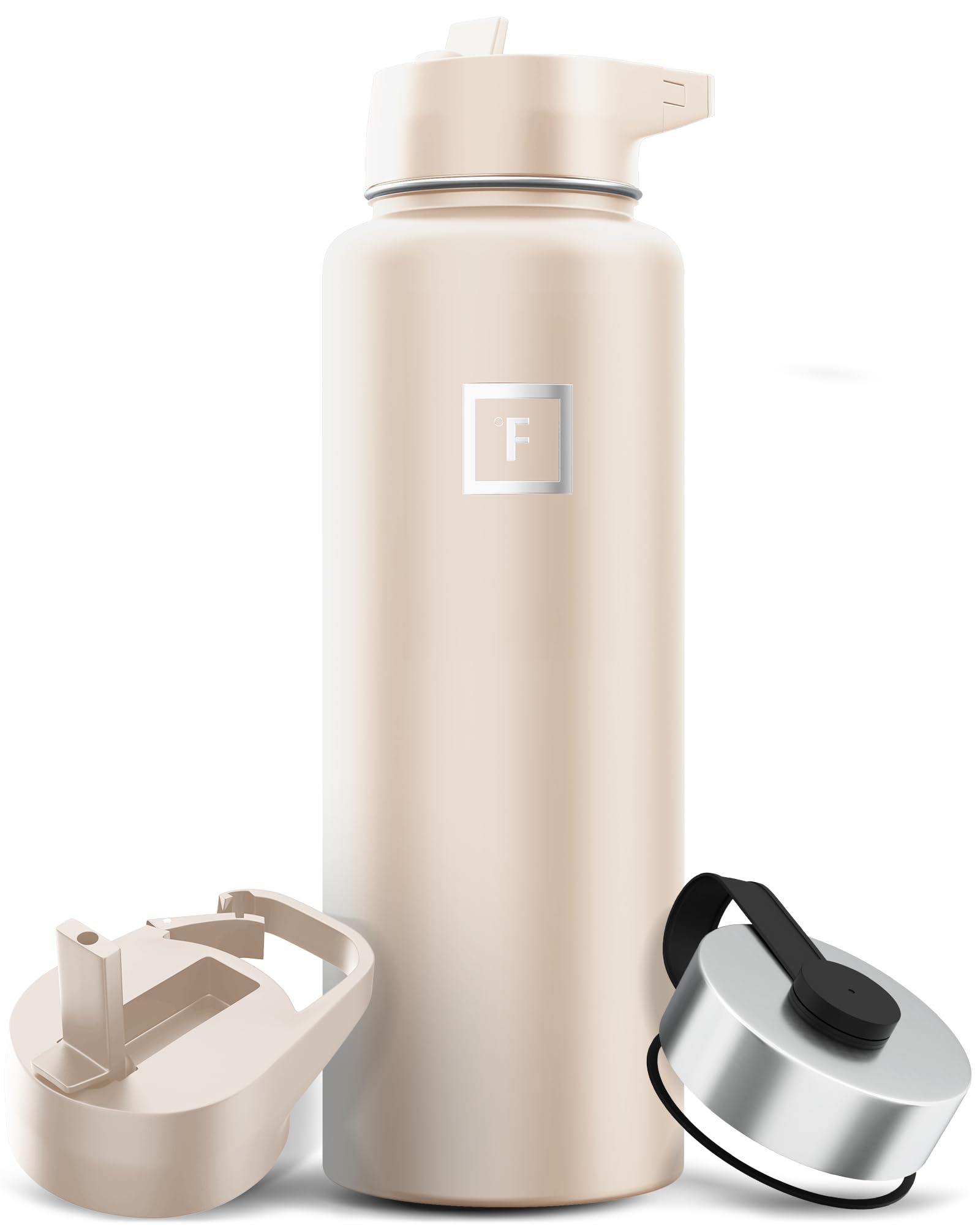 Botella De Agua Iron °flask Para Acampar Y Hacer Senderismo, 1,2 L, Acero Inoxidable - Venta Internacional.