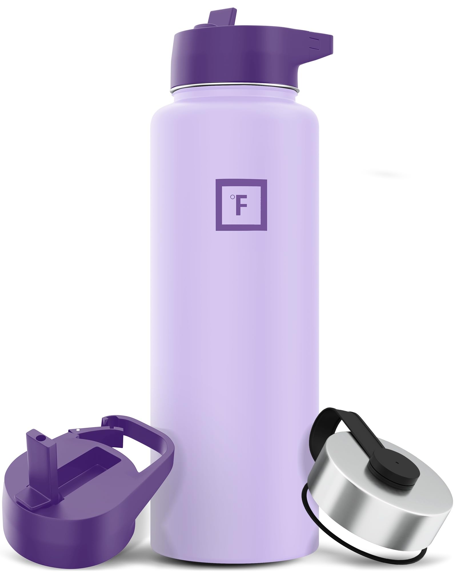 Botella De Agua Iron °flask Camping & Hiking 1.2 L Lavender Bliss - Venta Internacional.