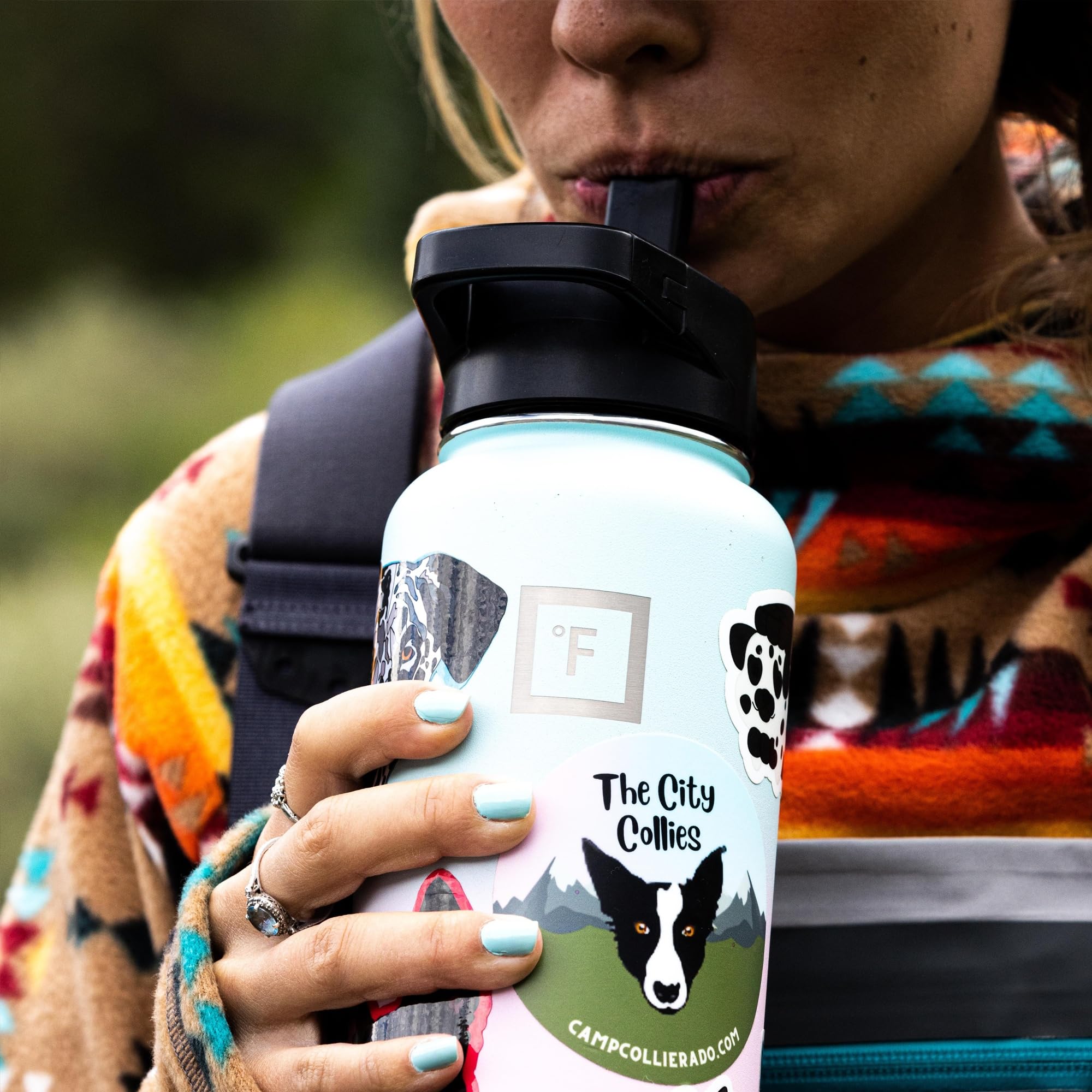 Foto 8 pulgar | Botella De Agua Iron °flask Para Acampar Y Hacer Senderismo, 1,2 L, Acero Inoxidable - Venta Internacional.