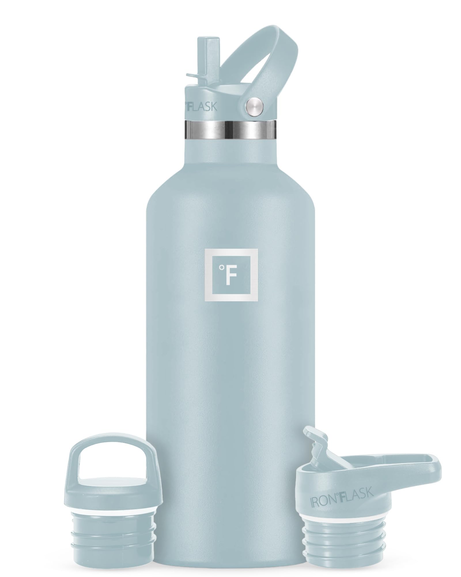 Botella De Agua Iron °flask Para Acampar Y Senderismo, 950 Ml, Acero Inoxidable - Venta Internacional.
