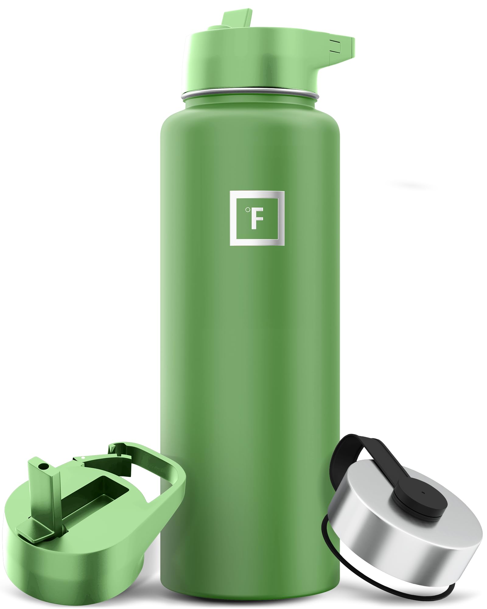 Botella De Hidratación Iron °flask Para Acampada Y Senderismo, 1,2 L, Acero Inoxidable - Venta Internacional.