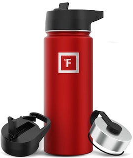 Foto 1 | Botella De Hidratación Iron °flask Para Acampar Y Hacer Senderismo, 500 Ml, Color Rojo Fuego - Venta Internacional.